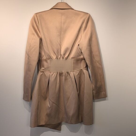 Beige Blazer Coat - Picture 11 of 15